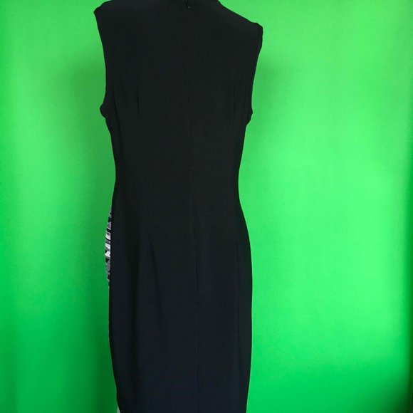 Today's Designer Black with White Trim Blouse - Picture 8 of 8